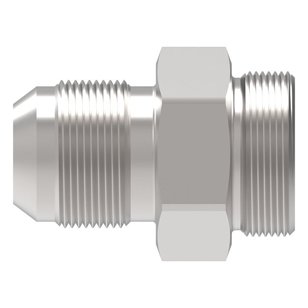 202220-6-4S Aeroquip by Danfoss | Straight Adapter | -06 Male JIC x -04 Male 5400 Series Thread | Steel