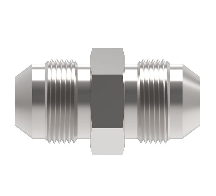 202712-12-12S Aeroquip by Danfoss | Male 37° JIC Flare Union (Large Hex) Adapter | -12 Male 37° JIC Flare x -12 Male 37° JIC Flare | Steel