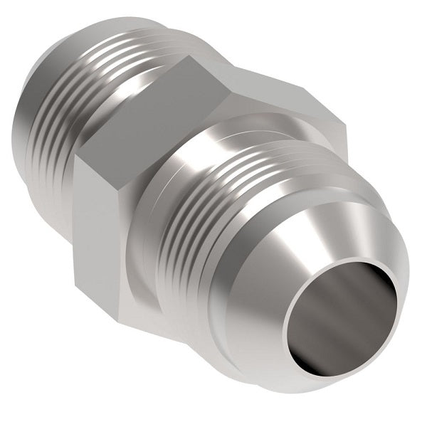202712-6-6S Aeroquip by Danfoss | Male 37° JIC Flare Union (Large Hex) Adapter | -06 Male 37° JIC Flare x -06 Male 37° JIC Flare | Steel