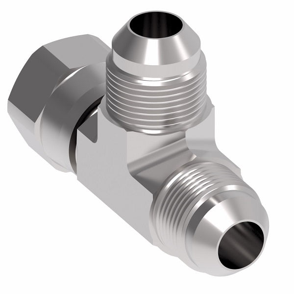 203102-8-8S Aeroquip by Danfoss | Female 37° JIC Flare Run/Male 37° JIC Flare Tee Adapter | -08 Female 37° JIC Flare x -08 Male 37° JIC Flare x -08 Male 37° JIC Flare | Steel