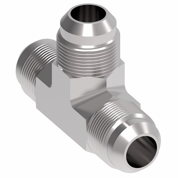 2033-4-4S Aeroquip by Danfoss | Male 37° JIC Flare Tee Adapter | -04 Male 37° JIC Flare x -04 Male 37° JIC Flare x -04 Male 37° JIC Flare | Steel