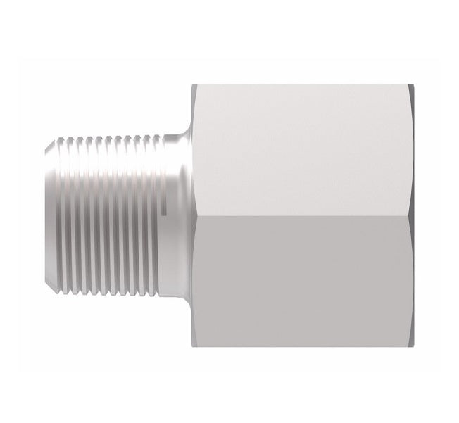 2040-6-8S Aeroquip by Danfoss | External Pipe/Internal Pipe Adapter | -06 Male NPTF x -08 Female NPTF | Steel