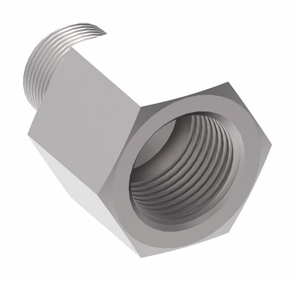 2040-2-4S Aeroquip by Danfoss | External Pipe/Internal Pipe Adapter | -02 Male NPTF x -04 Female NPTF | Steel