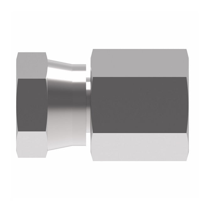 2046-12-16S Aeroquip by Danfoss | Internal Pipe Swivel (NPSM)/External Pipe Straight Adapter | -12 Female NPSM x -16 Female NPTF | Steel