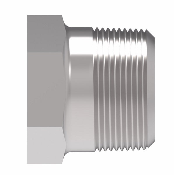 2081-20-8S Aeroquip by Danfoss | Reducer External Pipe/Internal Pipe Adapter | -20 Male NPTF x -08 Female NPTF | Steel