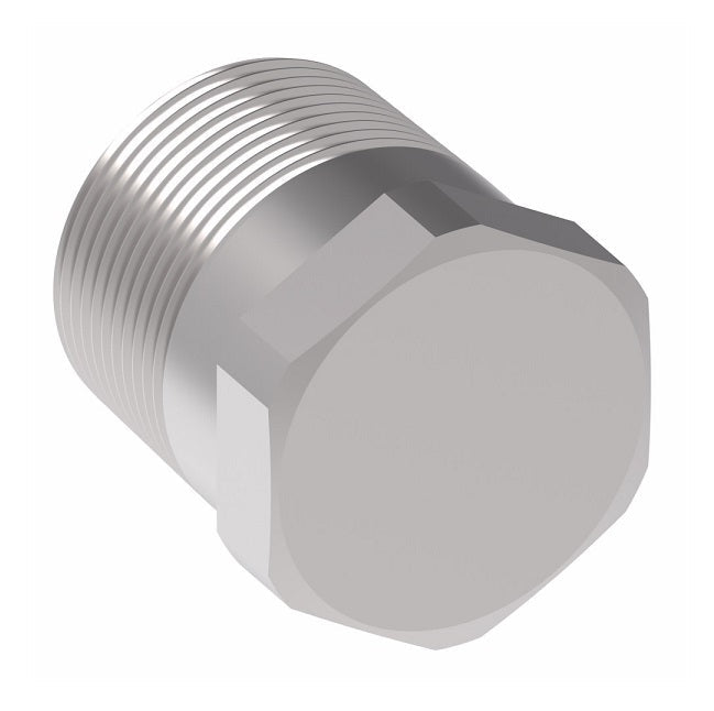 2082-20S Aeroquip by Danfoss | External Pipe Plug Adapter | -20 Male NPTF | Steel