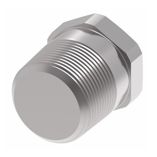 2082-20S Aeroquip by Danfoss | External Pipe Plug Adapter | -20 Male NPTF | Steel