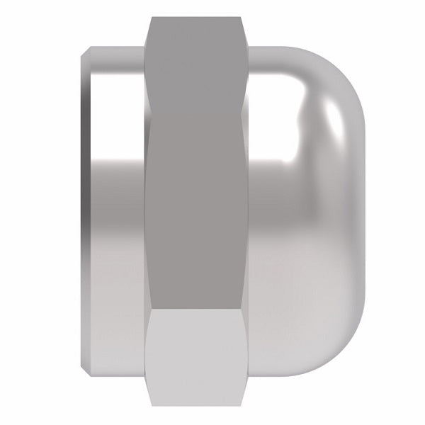 210292-3S Aeroquip by Danfoss | Female 37° JIC Flare Cap Nut Adapter | -03 Female 37° JIC Flare | Steel
