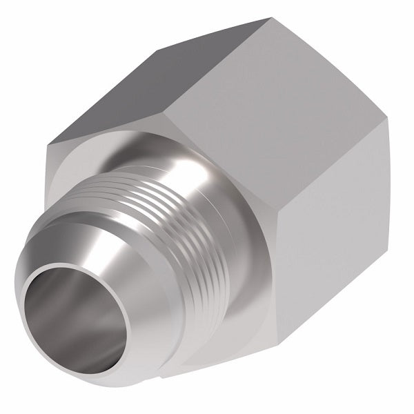 2215-12-10S Aeroquip by Danfoss | Female 37° JIC Flare/ Male 37° JIC Flare Adapter | -12 Female 37° JIC Flare x -10 Male 37° JIC Flare | Steel