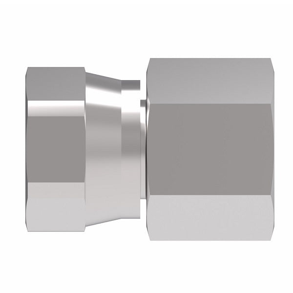 2242-4-4S Aeroquip by Danfoss | Internal Pipe/37° JIC Flare Swivel Adapter | -04 Female NPTF x -04 Female JIC Swivel | Steel