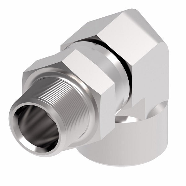 2252-8-8S Aeroquip by Danfoss | External Pipe Swivel/Internal Pipe 90° Elbow Adapter | -08 Male NPTF x -08 Female NPTF | Steel