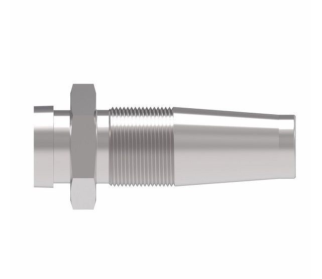 4103-6-6S Aeroquip by Danfoss | Female 37° JIC Swivel Field Attachable Fitting for Braided Hose | Nipple | -06 Female 37° JIC Swivel x -06 Reusable Hose End | Steel
