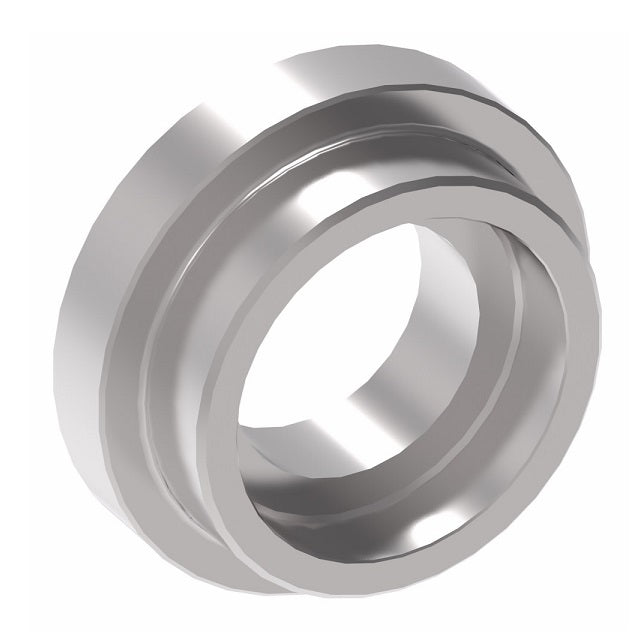 4624-20-12S Aeroquip by Danfoss | Braze/Solid Flanged Head SAE Code 61 Adapter | Standard Pressure Series | -20 Braze End x -12 Code 61 Flange | Steel