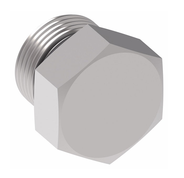 900598-10S Aeroquip by Danfoss | SAE O-Ring Boss (ORB) Plug Adapter | -10 Male SAE O-Ring Boss | Steel