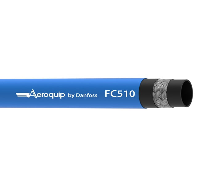 FC510-12 Aeroquip by Danfoss | HI-PAC High Temperature Wire Braided Hydraulic Hose | SAE 100R2 | 0.75" ID