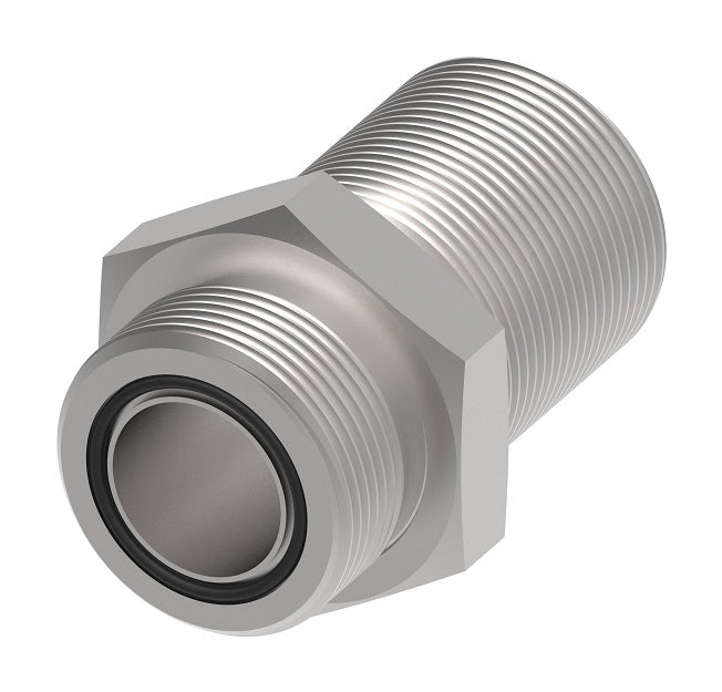 FF1994H4-1212S Aeroquip by Danfoss | Male ORS/ORS Bulkhead Adapter without Nut | -12 Male O-Ring Face Seal x -12 Male O-Ring Face Seal | Steel