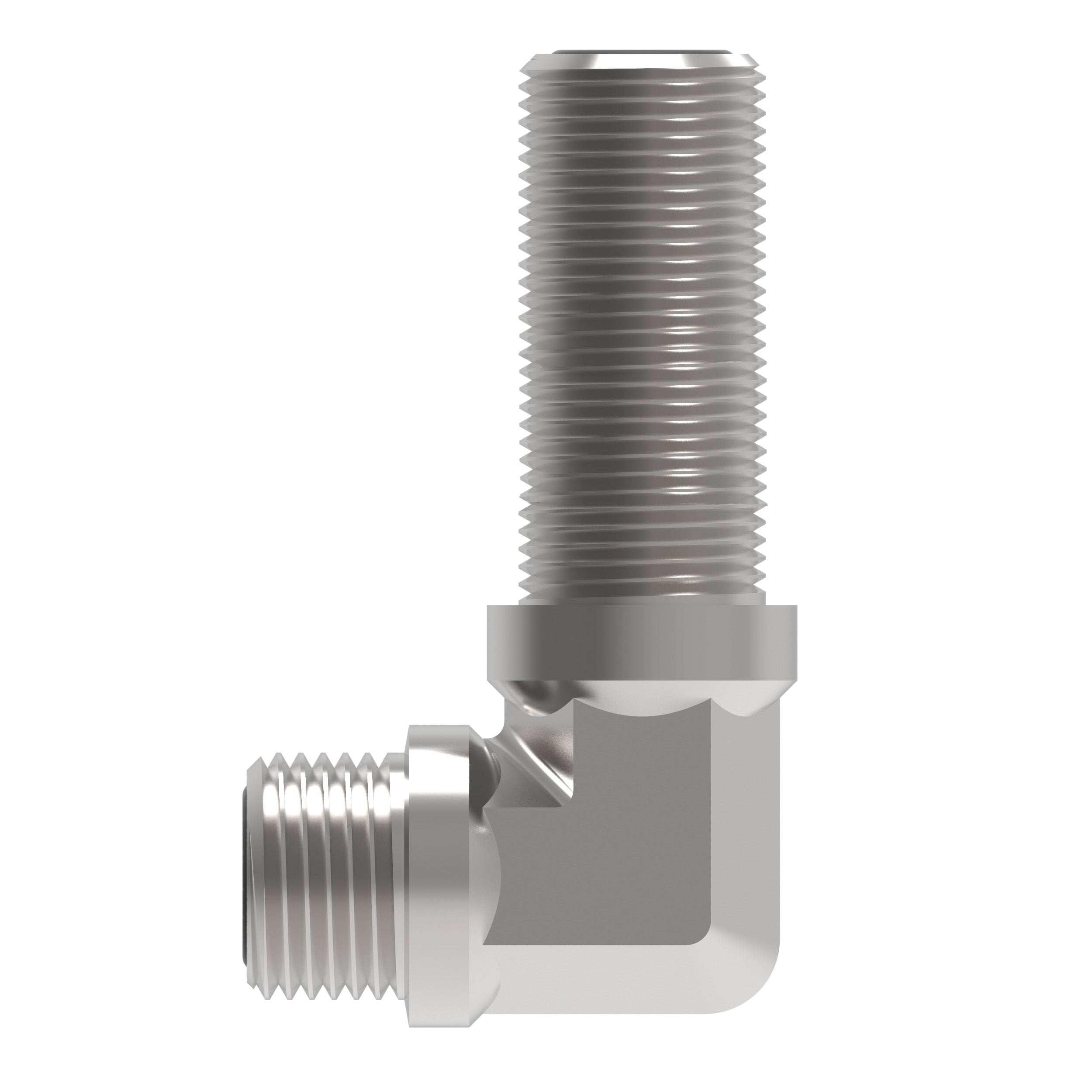 FF2030H4-1616S Aeroquip by Danfoss | ORS Male/ORS Male 90° Elbow Bulkhead Adapter without Nut | -16 Male O-Ring Face Seal x -16 Male O-Ring Face Seal | Steel