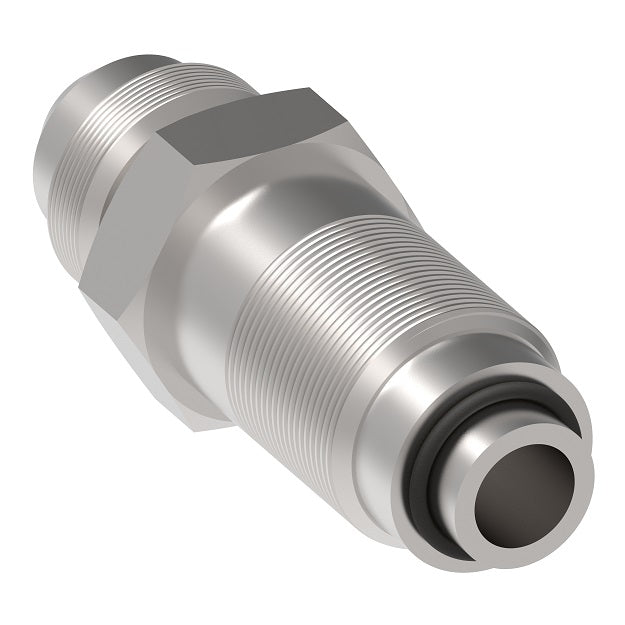 FF4184-0606S Aeroquip by Danfoss | 37° JIC Flare/ORB Port Adapter | -06 Male 37° JIC Flare x -06 Male O-Ring Boss Port | Carbon Steel