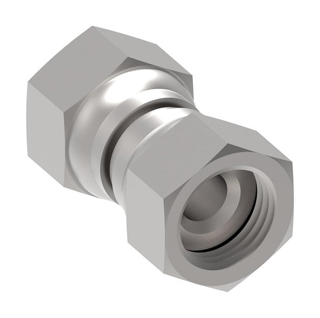 FF4285-1616S Aeroquip by Danfoss | JIC/JIC Adapter | -16 Female JIC x -16 Female JIC | Carbon Steel