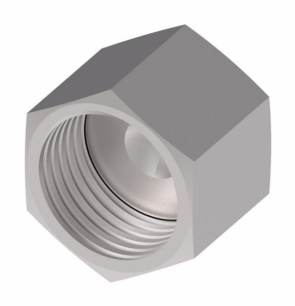 FF9863-06S Aeroquip by Danfoss | Female O-Ring Face Seal (ORS) Cap | -06 Size | Steel