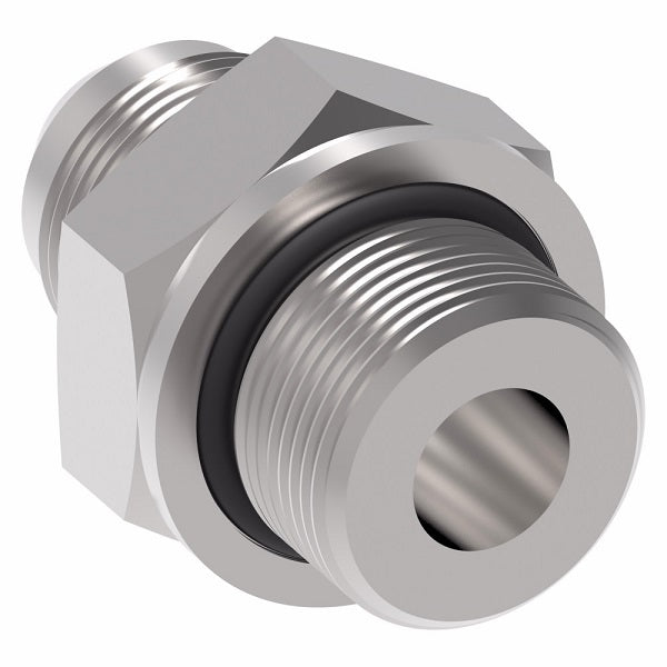 GG106-NP10-08 Aeroquip by Danfoss | Male 37° JIC/BSPP Male Adapter | -10 Male 37° JIC x -08 Male BSPP | Steel