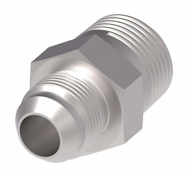 GG110-NP06-04 Aeroquip by Danfoss | Male 37° JIC Flare/BSPT Male Adapter | -06 Male 37° JIC Flare x -04 Male BSPT | Steel