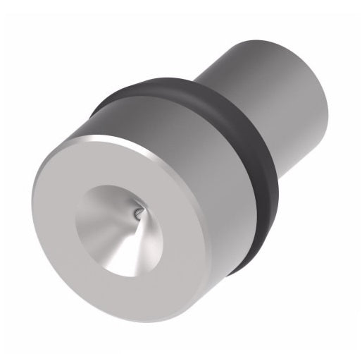 FF90384-08S Aeroquip by Danfoss | Male STC (Snap to Connect) Plug (FF) | -08 Male STC | Steel