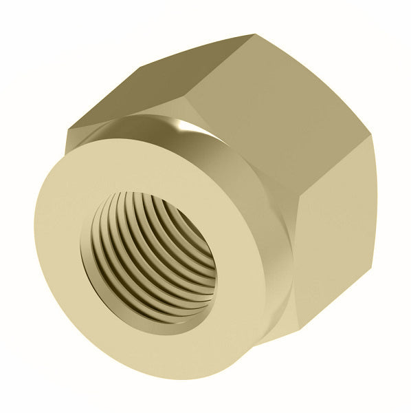 100X3 by Danfoss | Inverted Flare Tube Nut | 3/16" Tube OD | Brass