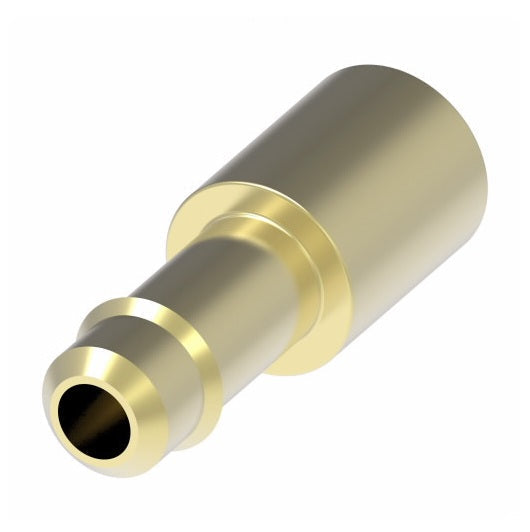 1073X4 by Danfoss | Mini-Barb Fitting | Plug | for 1/4" Tubing OD | Brass