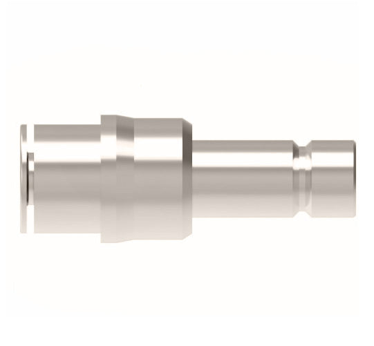 1109X6X8 by Danfoss | Push to Connect Adapter | Reducer | 3/8" Tube OD x 1/2" Tube Insert | Nickel Plated Brass