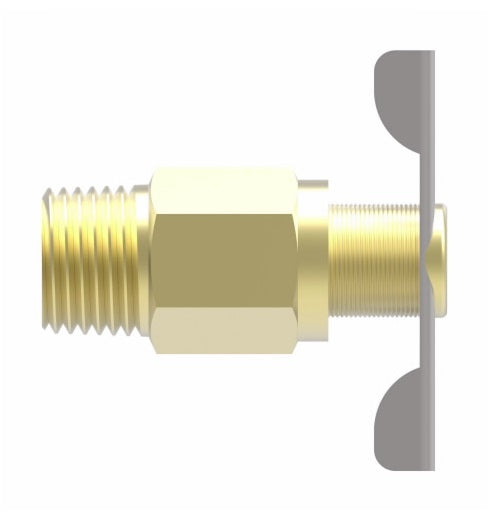 190 by Danfoss | Drain Cock | Internal Seat | 1/4" Male NPTF (1.41" Length) | Brass