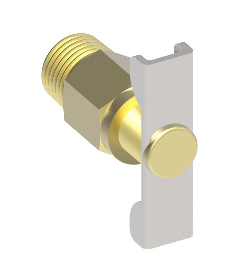 270 by Danfoss | Drain Cock | External Seat | 3/8" Male NPTF | Brass