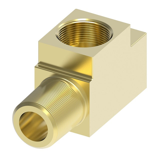 3750X12 by Danfoss | Pipe Adapter | Male Run Tee | 3/4" Female NPTF x 3/4" Male NPTF x 3/4" Female NPTF | Brass