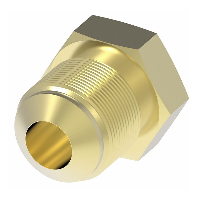 39X10 by Danfoss | SAE 45° Flare Plug | 5/8" Tube OD | Brass
