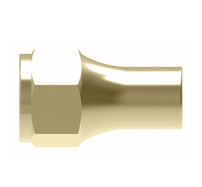 41X8 by Danfoss | SAE 45° Flare Long Nut | 1/2" Tube OD | Brass
