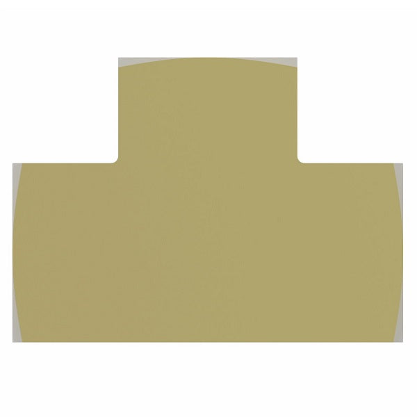 702X3 by Danfoss | Union Tee Adapter | 3/16" Female SAE Inverted Flare x 3/16" Female SAE Inverted Flare x 3/16" Female SAE Inverted Flare | Brass