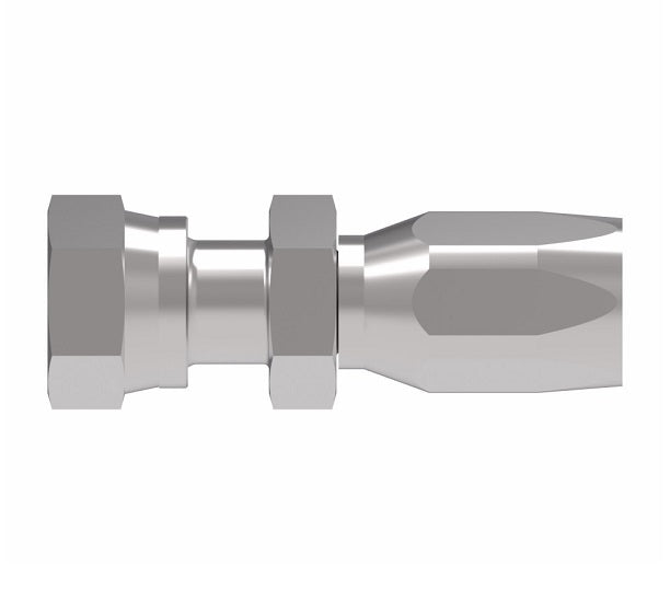 EJ5305-1616S by Danfoss | Female ORS Swivel Field Attachable Fitting | FC800 EverCool | -16 Female O-Ring Face Seal Swivel x -16 Reusable Hose End | Steel