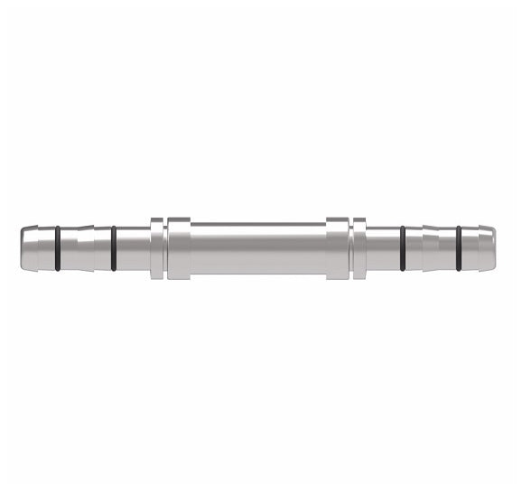 FJ3045-1008S E-Z Clip System by Danfoss | Splicer | A/C Refrigeration Fitting | -10 Male Bulkhead x -08 Hose Barb | Steel