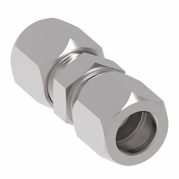 7305X16 Ermeto by Danfoss | 7000 Series | Small Hex Union Adapter | 1" Tube x 1" Tube | Steel