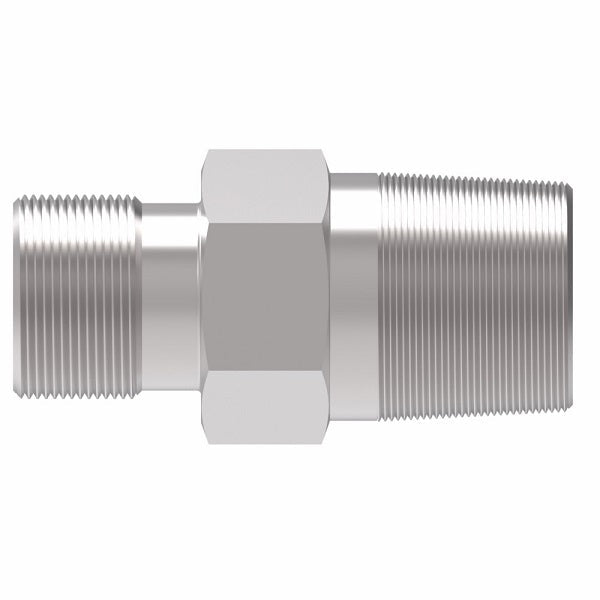 B7205X4X6 Ermeto by Danfoss | 7000 Series | Male Connector (Body Only) | 1/4" Male NPTF x 3/8" Tube OD | Steel