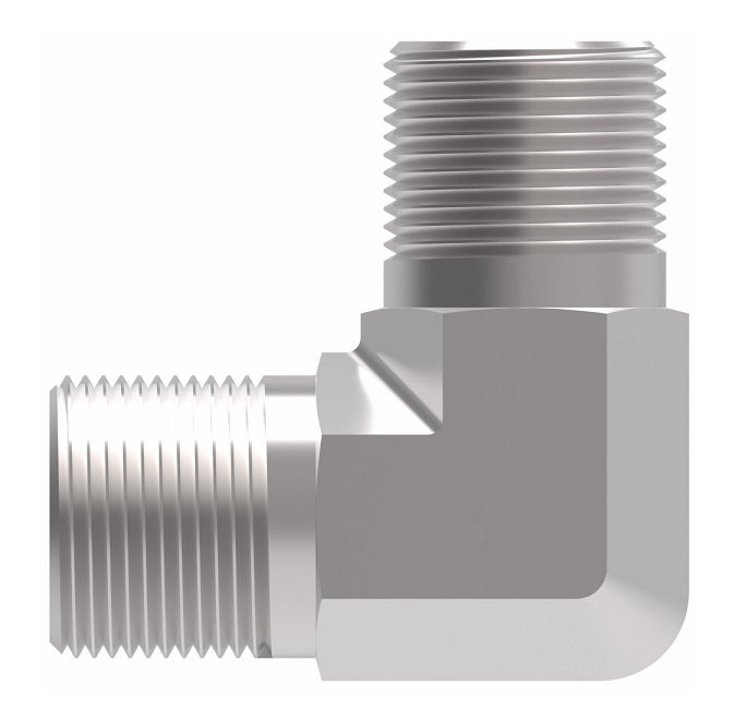 B7505X6 Ermeto by Danfoss | 7000 Series | Tube Union 90° Elbow Connector (Body Only) | 3/8" Tube OD x 3/8" Tube OD | Steel