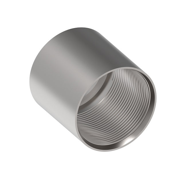 870000-8-304 by Danfoss | Conv-O-Crimp | Convoluted Hose Fitting (Collar Only) | -08 Hose Size | 304 Stainless Steel