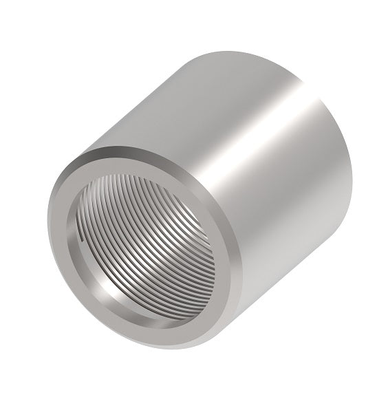 870000-8-304 by Danfoss | Conv-O-Crimp | Convoluted Hose Fitting (Collar Only) | -08 Hose Size | 304 Stainless Steel