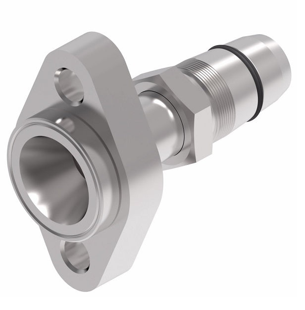 GA25126-24 by Danfoss | BOCK Hose Nipple Field Attachable Fitting | FC800 EverCool | -24 Hose Size x -24 Tube Size | Steel