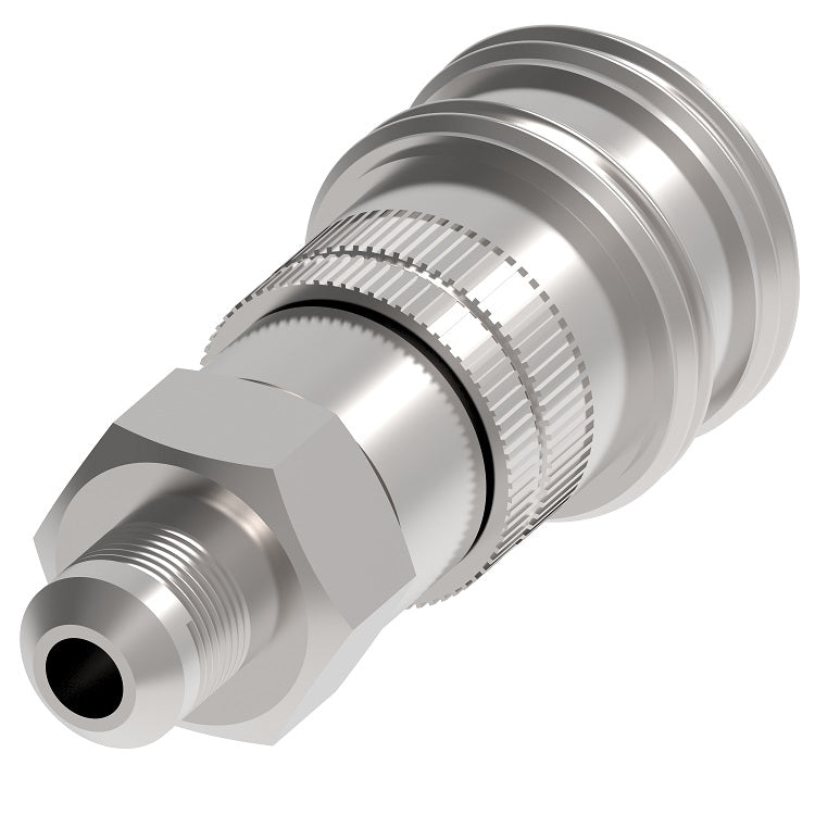 2HIL720 Hansen® by Danfoss | Quick Disconnect Coupling | 2HKIL Series | 7/16" Male NPTF x 1/4" Body Size | Socket | NBR Seal | Stainless Steel