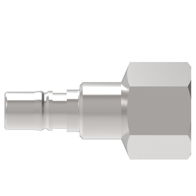 2L26 Hansen® by Danfoss | Pneumatic Quick Disconnect Coupling | 2RL Series | 1/2" Female NPTF x 1/4" Body Size | Plug | Steel