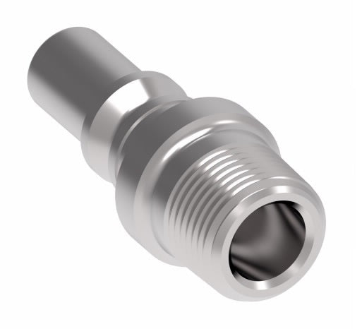 3804 Hansen® by Danfoss | Pneumatic Quick Disconnect Coupling | 310 Series | 3/8" Male NPTF x 3/8" Body Size | Plug | Steel