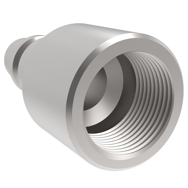45E Hansen® by Danfoss | Pneumatic Quick Disconnect Coupling | 400 Series / 4000 Series | 1/2" Female NPTF x 3/8" Body Size | Plug | Steel