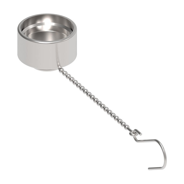 5100-S7-5 Hansen® by Danfoss | Quick Disconnect Coupling | 5100 Series | Dust Cap with Chain | 1/4" Body Size | Steel
