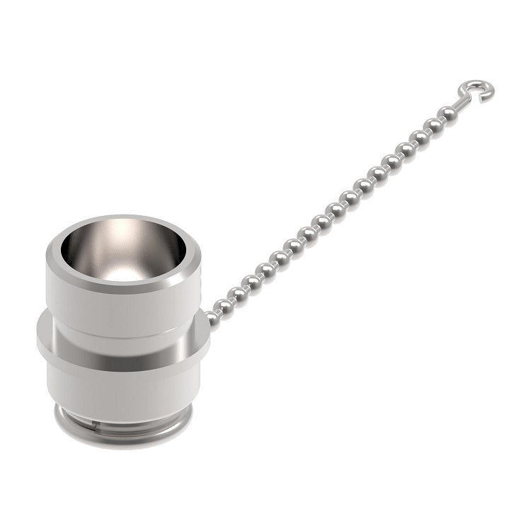 5100-S9-20 Hansen® by Danfoss | Quick Disconnect Coupling | 5100 Series | Dust Plug with Chain | 1-1/4" Body Size | Steel